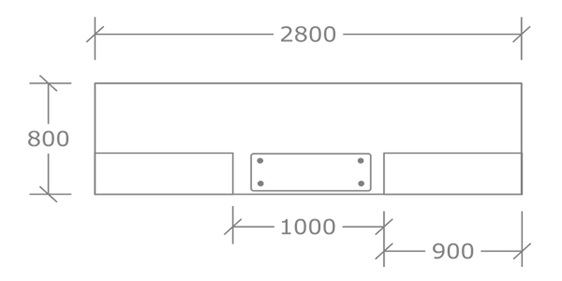 SRC - Specifcation Model 5 2.8 Plan View