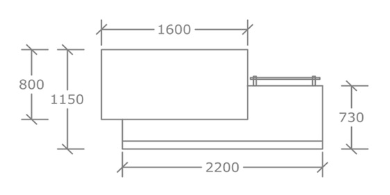 SRC - Specifcation Model 6 2D 2.2 Front View