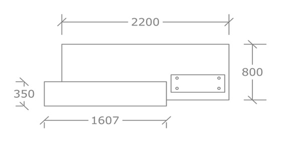 SRC - Specifcation Model 6 2D 2.2 Plan View