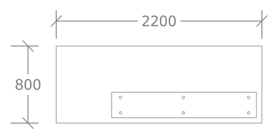 SRC - Specification Model 1 2.2 R Plan View