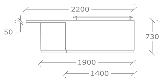 SRC - Specification Model 2 2.2 2D Front View