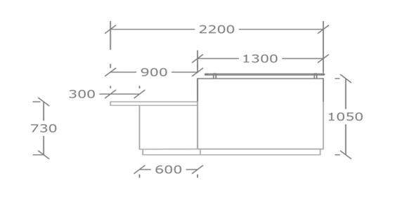 SRC - Specification Model 3 2D 2.2 Front View