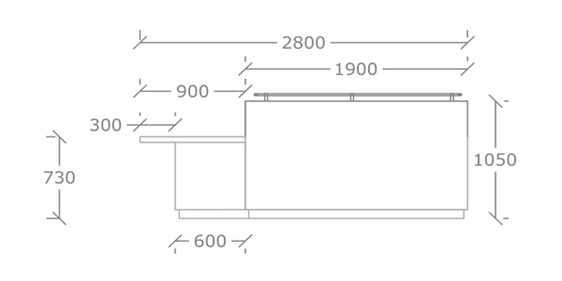 SRC - Specification Model 3 2D 2.8 Front View