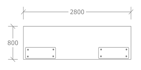 SRC - Specification Model 4 2D 2.8 Plan View